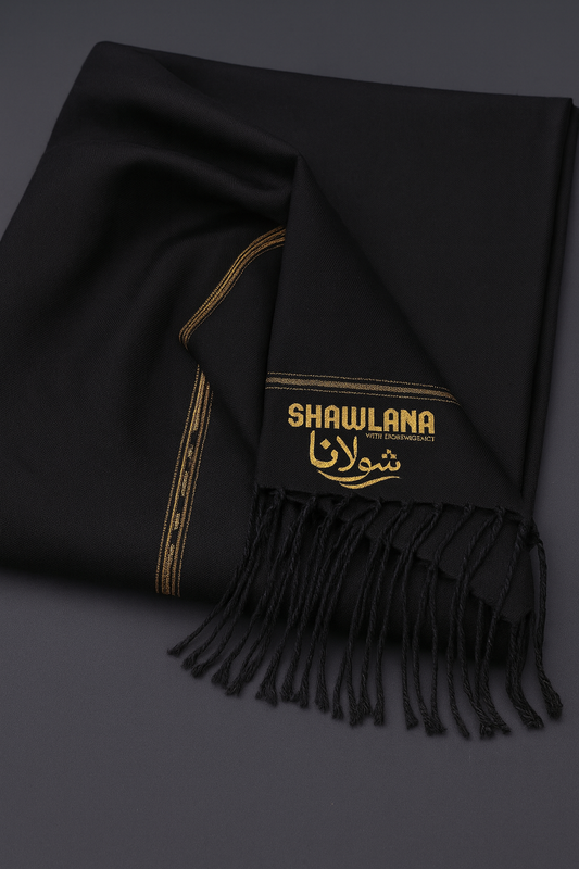 SHAWLANA PURE WOOL SHAWL FOR MEN WITH GIFT